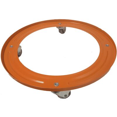 M.Pascual Soporte con Ruedas para Bombonas Butano Ø 32 cm. Naranja M.Pascual Soporte con Ruedas para Bombonas Butano Ø 32 cm. Naranja
