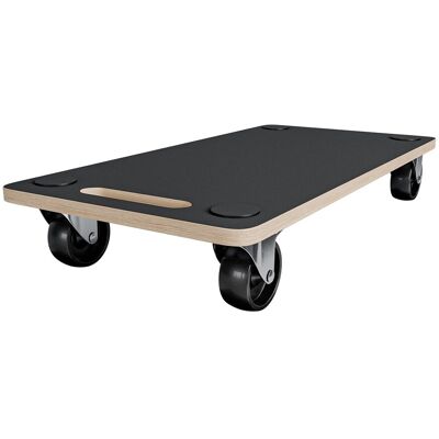 Amig Soporte Rodante Rectangular 200 kg. Negro Amig Soporte Rodante Rectangular 200 kg. Negro