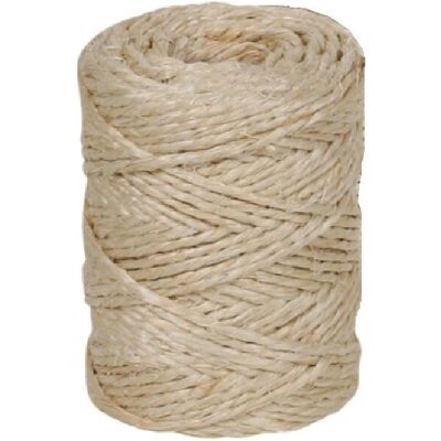 ROMBULL Carrete Cuerda Sisal Cableada 4C. (10 metros) Natural ROMBULL Carrete Cuerda Sisal Cableada 4C. (10 metros) Natural