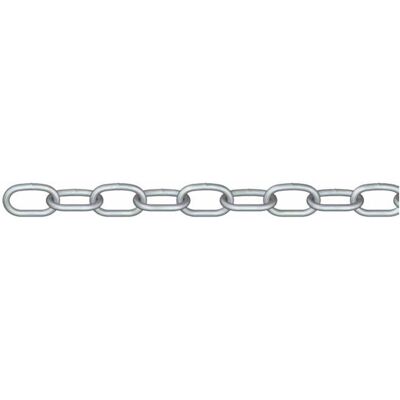 ROMBULL Cadena Acero Cincado DIN 5685-2. (2 metros) Acero ROMBULL Cadena Acero Cincado DIN 5685-2. (2 metros) Acero