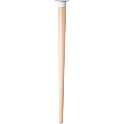 Nesu Pack 4 Patas Rectas Madera Haya 71 cm. Crudo / Blanco Nesu Pack 4 Patas Rectas Madera Haya 71 cm. Crudo / Blanco
