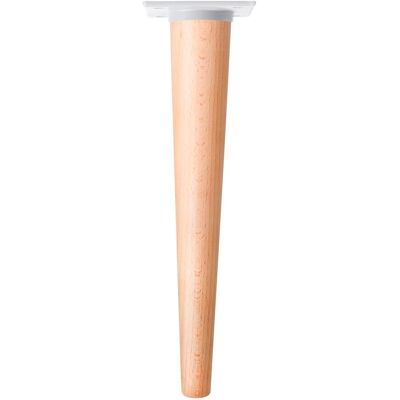 Nesu Pack 4 Patas Rectas Madera Haya 30 cm. Nesu Pack 4 Patas Rectas Madera Haya 30 cm.