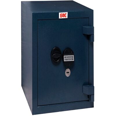 FAC Caja Fuerte de Sobreponer Alfa 273 LL+CE Retardo+Bloqueo. Azul petróleo FAC Caja Fuerte de Sobreponer Alfa 273 LL+CE Retardo+Bloqueo. Azul petróleo