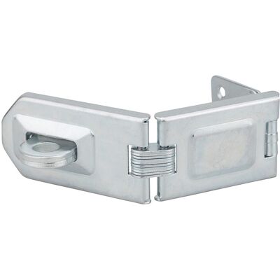 Thirard Aldaba Seguridad Acero Porta Cadenas 160 mm. Níquel Thirard Aldaba Seguridad Acero Porta Cadenas 160 mm. Níquel