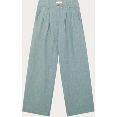 Maison Hotel Pantalón recto Otto. (L) Azul grisáceo Maison Hotel Pantalón recto Otto. (L) Azul grisáceo
