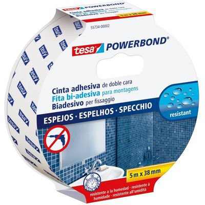 Tesa Cinta Doble Cara Espejos Powerbond Ancha. (5 m) Tesa Cinta Doble Cara Espejos Powerbond Ancha. (5 m)