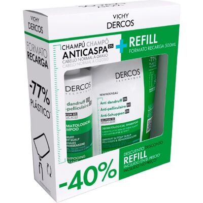 Vichy Dercos Champú Anticaspa - Cuidado del cuero cabelludo Vichy Dercos Champú Anticaspa - Cuidado del cuero cabelludo