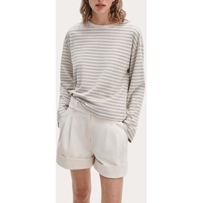 Rag & Bone Rag & Bone - Camiseta boxy Kelly a rayas Cobre multicolor. (XS) Multicolor Rag & Bone Rag & Bone - Camiseta boxy Kelly a rayas Cobre multicolor. (XS) Multicolor