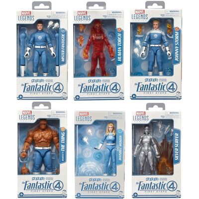 Hasbro Figura Los Cuatro Fantásticos Marvel Legends Series modelos surtidos. Hasbro Figura Los Cuatro Fantásticos Marvel Legends Series modelos surtidos.