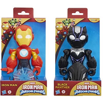 Hasbro Figuras de acción Iron Man and His Awesome Friends 22,8 cm Marvel . Hasbro Figuras de acción Iron Man and His Awesome Friends 22,8 cm Marvel .