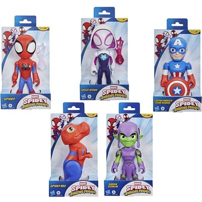 Hasbro Figuras de acción Spidey y su superequipo Figuras gigantes Marvel . Hasbro Figuras de acción Spidey y su superequipo Figuras gigantes Marvel .