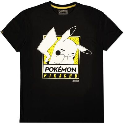 Difuzed Camiseta Pikachu sonrojado Pokemon . Difuzed Camiseta Pikachu sonrojado Pokemon .