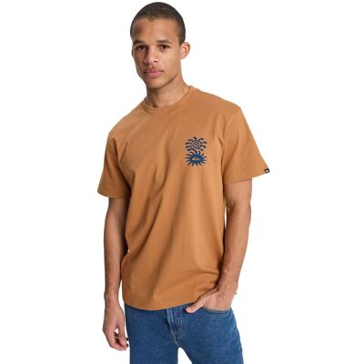 Quiksilver Camiseta de hombre Evo Blossom Of Peace . (L) Marrón Quiksilver Camiseta de hombre Evo Blossom Of Peace . (L) Marrón