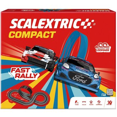 Scalextric Pistas de carreras eléctrica Compact Fast Rally . Scalextric Pistas de carreras eléctrica Compact Fast Rally .