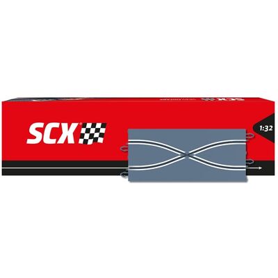 Scalextric Pista Cambio Carril Universal 2 piezas . Scalextric Pista Cambio Carril Universal 2 piezas .