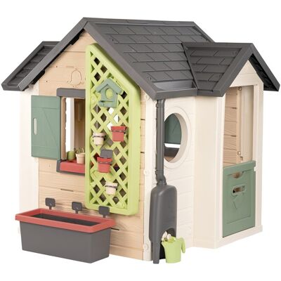 Casita de juegos Smoby 810408 - Casa de jardín colorida para niños Casita de juegos Smoby 810408 - Casa de jardín colorida para niños