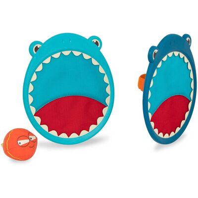 B.TOYS Juego velcro tiburon lanza y atrapa pelota B Toys. B.TOYS Juego velcro tiburon lanza y atrapa pelota B Toys.