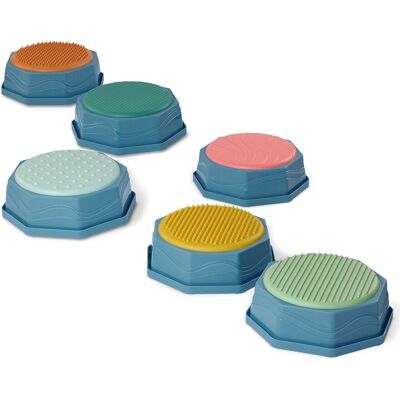 B.TOYS Juego de piedras sensoriales de equilibrio B toys. B.TOYS Juego de piedras sensoriales de equilibrio B toys.