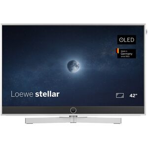 Loewe TV OLED 106 cm (42'') stellar 42 UHD 4K, HDR, Wi-Fi y Smart TV con barra sonido 80W y DR+. Aluminio cepillado / Aluminio mate Loewe TV OLED 106 cm (42'') stellar 42 UHD 4K, HDR, Wi-Fi y Smart TV con barra sonido 80W y DR+. Aluminio cepillado / Aluminio mate