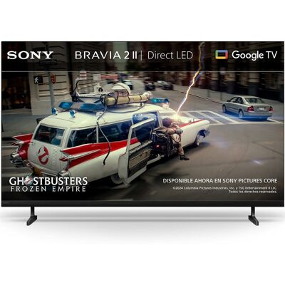 Sony TV 55" BRAVIA 2 II 55S25M2, UHD 4K HDR Direct LED, Dolby, Vision-Atmos, Google TV-Cast, Apple Airplay, Eco Dashboard, Game Menu, idea. Negro Sony TV 55" BRAVIA 2 II 55S25M2, UHD 4K HDR Direct LED, Dolby, Vision-Atmos, Google TV-Cast, Apple Airplay, Eco Dashboard, Game Menu, idea. Negro