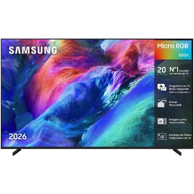 Samsung TV Micro RGB 214cm (85") TMR85R85HAUXXC 4K Smart TV con Vision AI y Football Mode. Negro Samsung TV Micro RGB 214cm (85") TMR85R85HAUXXC 4K Smart TV con Vision AI y Football Mode. Negro