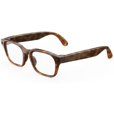 META Gafas con IA Adventurer, Tortuga clásico, Lentes transparentes. META Gafas con IA Adventurer, Tortuga clásico, Lentes transparentes.
