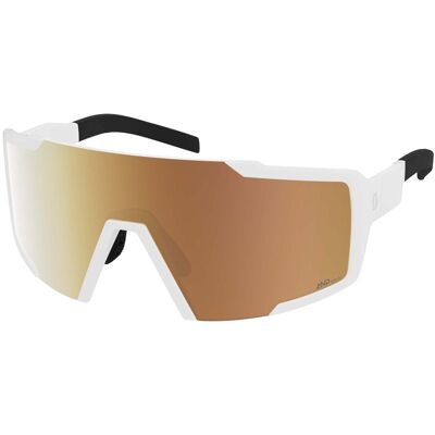 Scott Gafas de sol de ciclismo SHIELD COMPACT LIGHT SENSI lente fotocromática . Blanco Scott Gafas de sol de ciclismo SHIELD COMPACT LIGHT SENSI lente fotocromática . Blanco