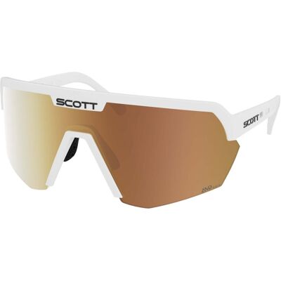 Scott Gafas de sol de ciclismo SPORT SHIELD LIGHT SENSITIVE lente fotocromática . Blanco Scott Gafas de sol de ciclismo SPORT SHIELD LIGHT SENSITIVE lente fotocromática . Blanco