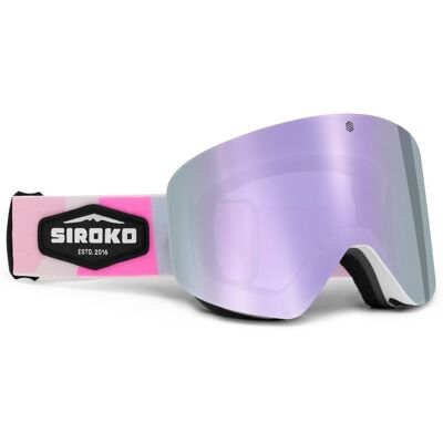 Siroko Gafas de sol para esquí niños GX Kids Muffin . (Única) Blanco Siroko Gafas de sol para esquí niños GX Kids Muffin . (Única) Blanco