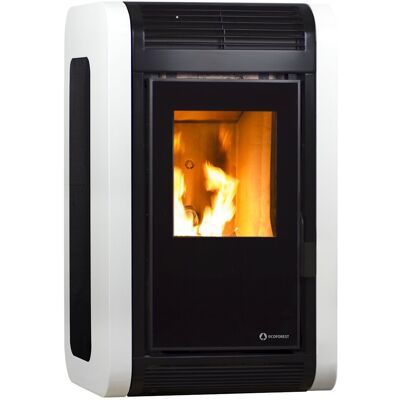 Ecoforest Estufa pellet canalizable Oslo Black 30Kw. Negro Ecoforest Estufa pellet canalizable Oslo Black 30Kw. Negro