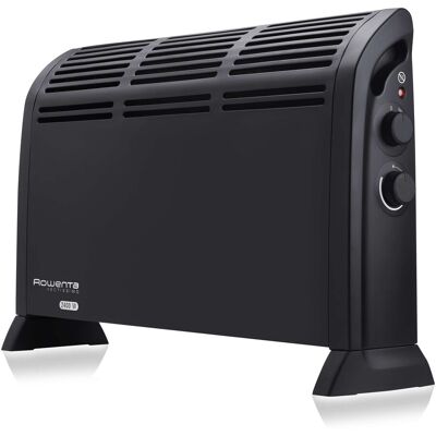 Rowenta Calefactor convector CO3030 Vectissimo termostato mecánico. Negro Rowenta Calefactor convector CO3030 Vectissimo termostato mecánico. Negro