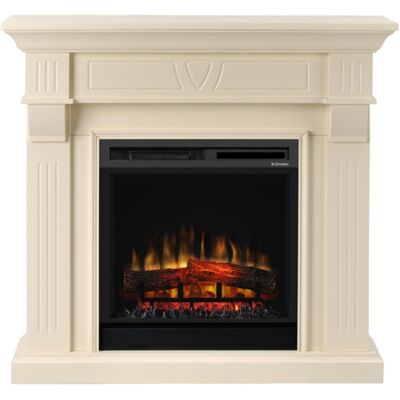Dimplex Chimenea Eléctrica Beethoven Optiflame. Blanco crema Dimplex Chimenea Eléctrica Beethoven Optiflame. Blanco crema