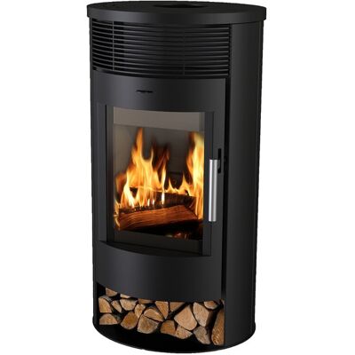 EIDER Estufa de leña Elide - Diseño ecológico - 6,3 kW - Clase A EIDER Estufa de leña Elide - Diseño ecológico - 6,3 kW - Clase A