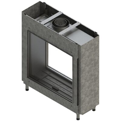 Hergom - MG 120/38T - Negro - 7,9 kW - Chimenea de gas Hergom - MG 120/38T - Negro - 7,9 kW - Chimenea de gas