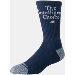 New Balance Calcetín alto unisex Active Premium Graphic - 1 Pair . (L) Azul marino New Balance Calcetín alto unisex Active Premium Graphic - 1 Pair . (L) Azul marino