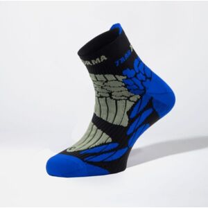 Enforma Calcetines de running unisex Sahara . (L) Negro / Azul Enforma Calcetines de running unisex Sahara . (L) Negro / Azul