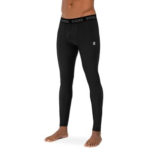 Siroko Leggings térmicos de hombre . (XL) Negro Siroko Leggings térmicos de hombre . (XL) Negro