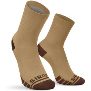 Siroko Calcetines de ciclismo gravel GS1 . (M-L) Mostaza Siroko Calcetines de ciclismo gravel GS1 . (M-L) Mostaza