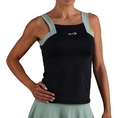 Endless Camiseta De Mujer Breeze . Negro / Verde Endless Camiseta De Mujer Breeze . Negro / Verde