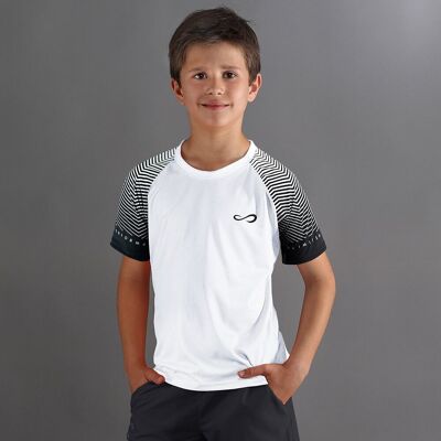 Endless Camiseta De Niño Feisty Lines Kids . (8-10) Blanco Endless Camiseta De Niño Feisty Lines Kids . (8-10) Blanco