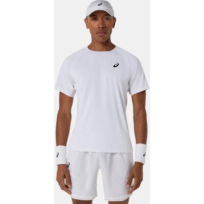 ASICS Camiseta Tenis de Hombre MATCH SS TOP . (L) Blanco ASICS Camiseta Tenis de Hombre MATCH SS TOP . (L) Blanco