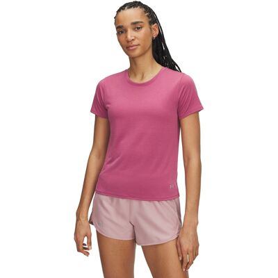 Under Armour Camiseta de mujer UA Launch Shortsleeve . (XS) Rojo Under Armour Camiseta de mujer UA Launch Shortsleeve . (XS) Rojo