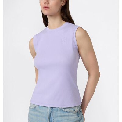 Champion Camiseta sin mangas de mujer Tank . (L) Morado Champion Camiseta sin mangas de mujer Tank . (L) Morado