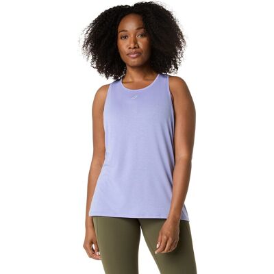 ASICS Camiseta de mujer Nagino Run Adjustable Tank . (M) Azul ASICS Camiseta de mujer Nagino Run Adjustable Tank . (M) Azul