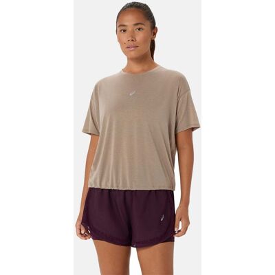 ASICS Camiseta de mujer Nagino Run Ss Top . (XS) Topo ASICS Camiseta de mujer Nagino Run Ss Top . (XS) Topo