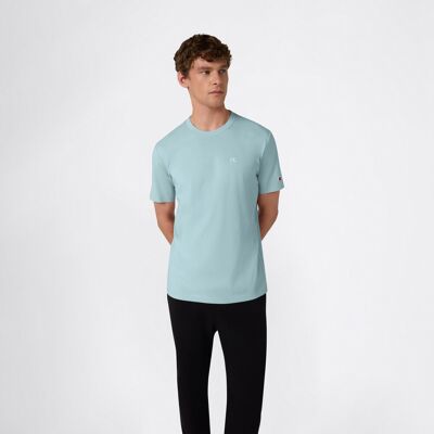 Champion Camiseta de manga corta de hombre SS Tee . (XL) Azul Champion Camiseta de manga corta de hombre SS Tee . (XL) Azul
