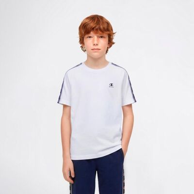 Champion Camiseta de manga corta de niño SS Tee . (14 años) Blanco Champion Camiseta de manga corta de niño SS Tee . (14 años) Blanco