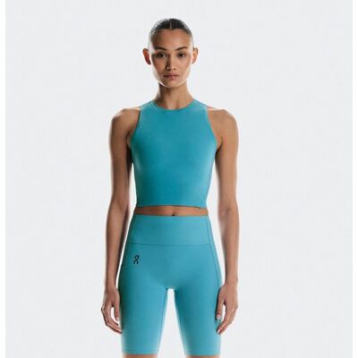 On Camiseta de mujer Studio Crop . (XS) Azul On Camiseta de mujer Studio Crop . (XS) Azul