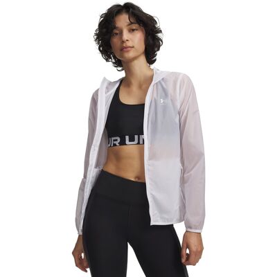 Under Armour Chaquetas de Mujer Running UA Velociti Pro LW Jacket . (S) Blanco Under Armour Chaquetas de Mujer Running UA Velociti Pro LW Jacket . (S) Blanco