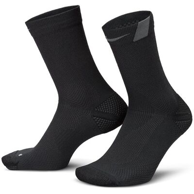 Nike Calcetín de Running ligero Crew 1 par . (34-37) Negro Nike Calcetín de Running ligero Crew 1 par . (34-37) Negro